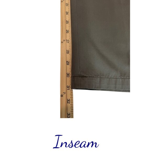 DKNY Women’s Army Green Trousers Size 14 NWT - Picture 7 of 8